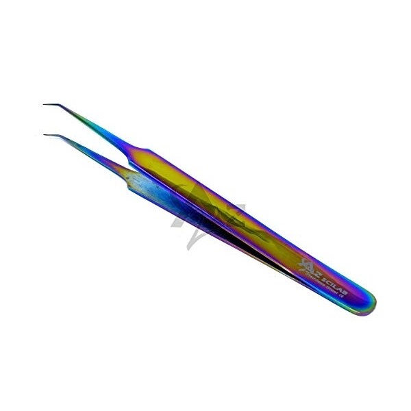A2Z Scilab Multi Rainbow Color No 5A Fine Point Tweezers for Watch Jewelery Repair A2Z-ZR291 - main
